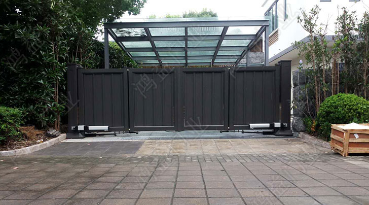 上海閔行區-懸浮折疊外開-八角管+封板